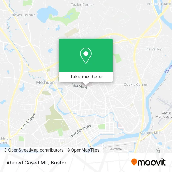 Ahmed Gayed MD map
