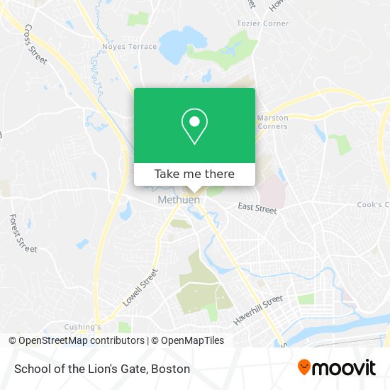 Mapa de School of the Lion's Gate