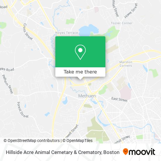 Hillside Acre Animal Cemetary & Crematory map