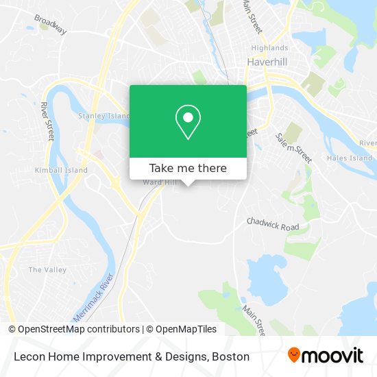 Lecon Home Improvement & Designs map