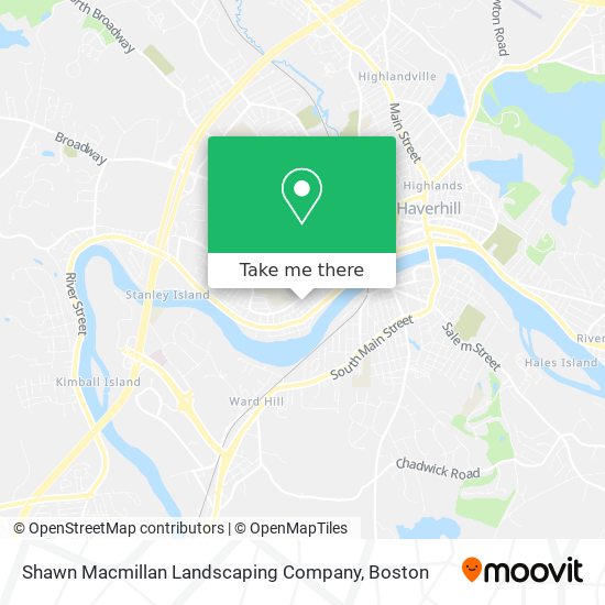 Mapa de Shawn Macmillan Landscaping Company