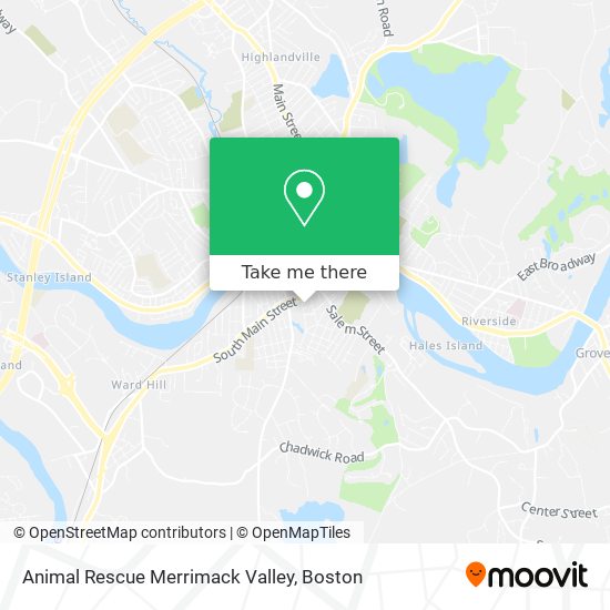 Mapa de Animal Rescue Merrimack Valley