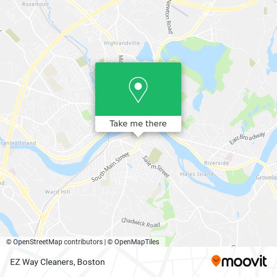 EZ Way Cleaners map