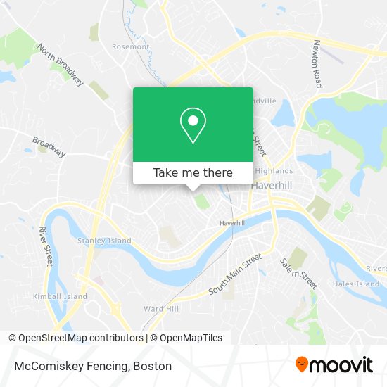 Mapa de McComiskey Fencing