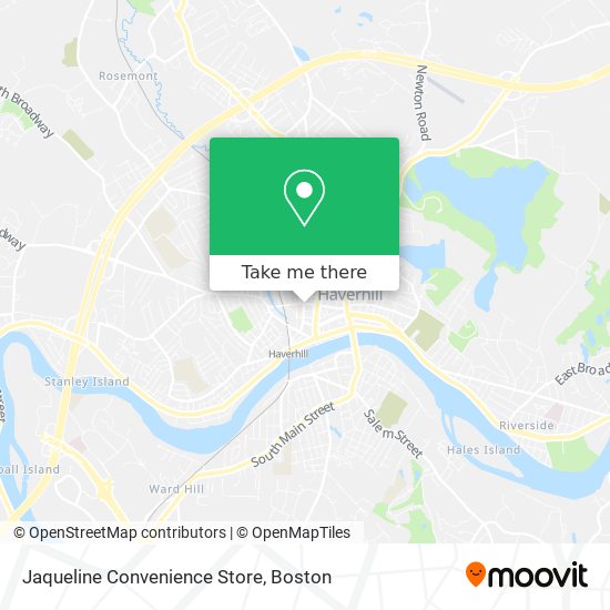 Jaqueline Convenience Store map