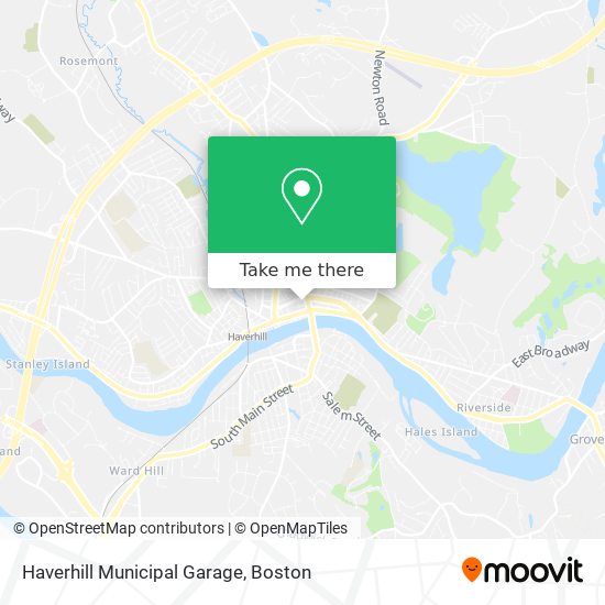 Haverhill Municipal Garage map