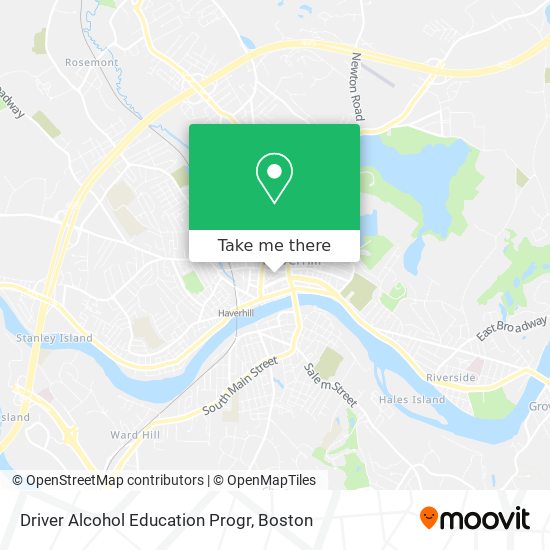 Mapa de Driver Alcohol Education Progr