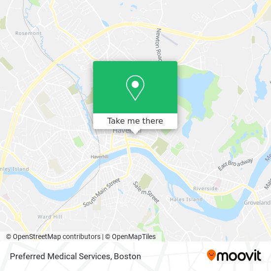 Mapa de Preferred Medical Services