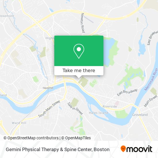 Mapa de Gemini Physical Therapy & Spine Center