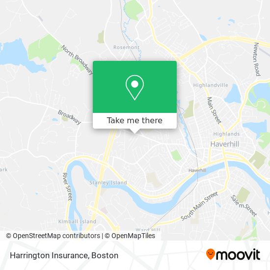 Mapa de Harrington Insurance