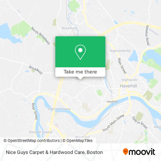 Nice Guys Carpet & Hardwood Care map