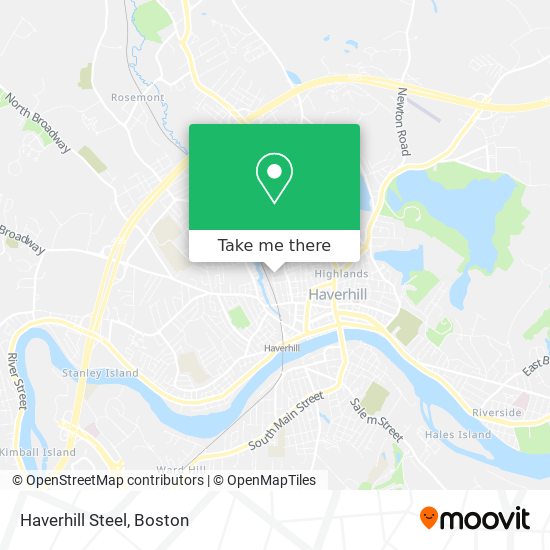 Haverhill Steel map