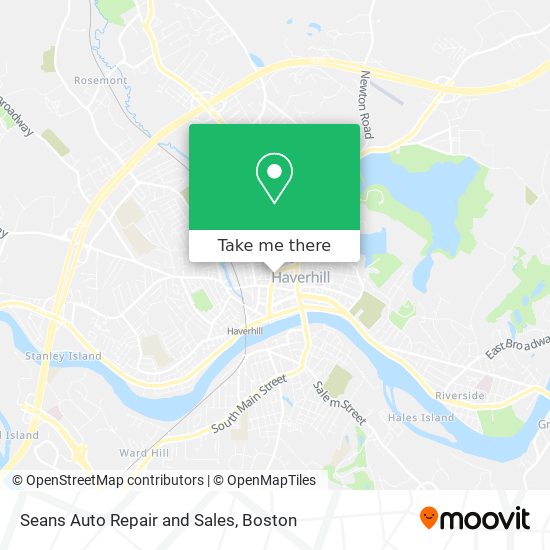 Mapa de Seans Auto Repair and Sales