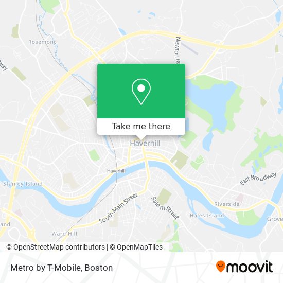 Metro by T-Mobile map