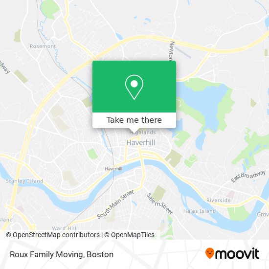 Mapa de Roux Family Moving