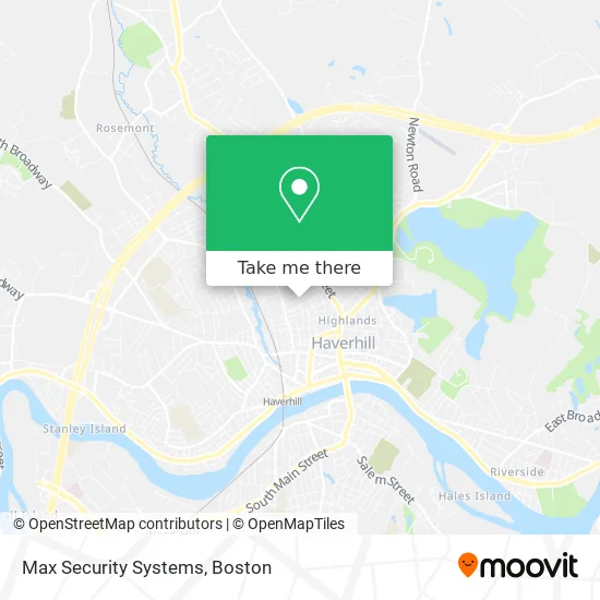 Max Security Systems map