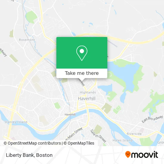 Liberty Bank map