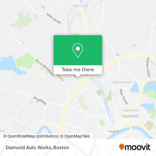 Diamond Auto Works map