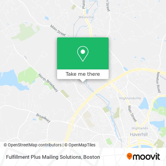 Fulfillment Plus Mailing Solutions map