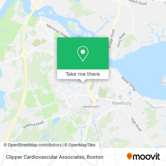 Clipper Cardiovascular Associates map