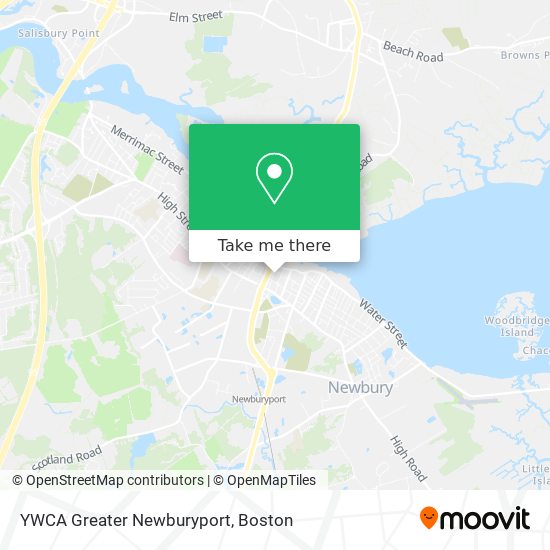 YWCA Greater Newburyport map