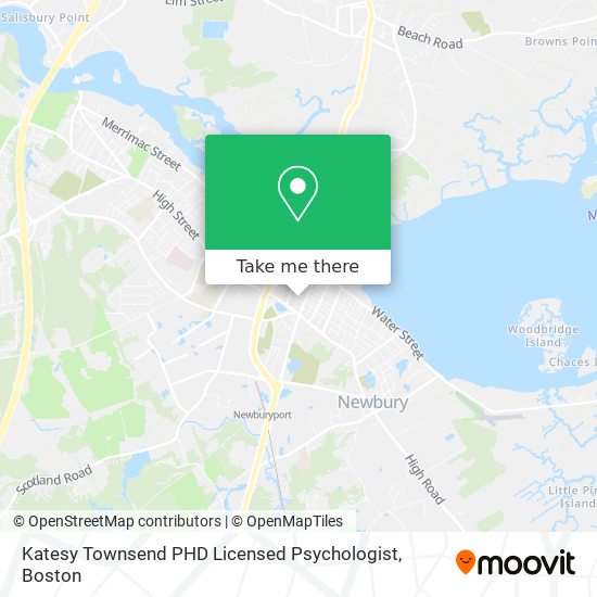 Katesy Townsend PHD Licensed Psychologist map