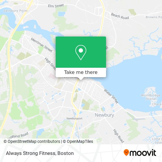 Always Strong Fitness map