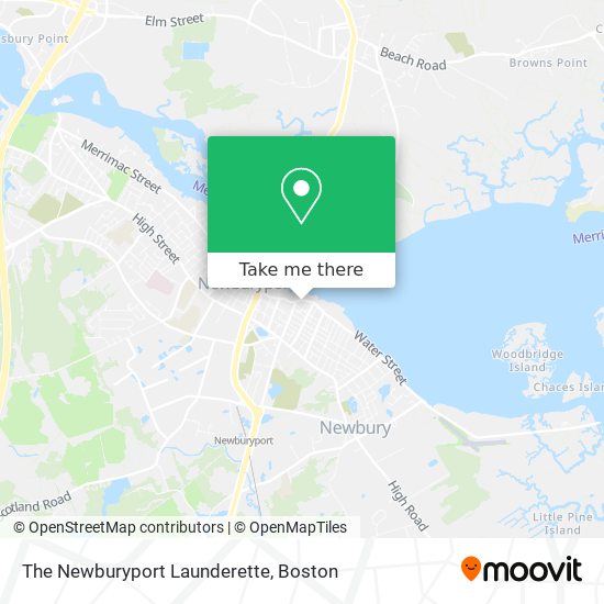 Mapa de The Newburyport Launderette