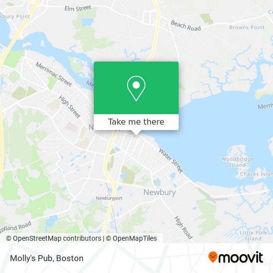 Molly's Pub map