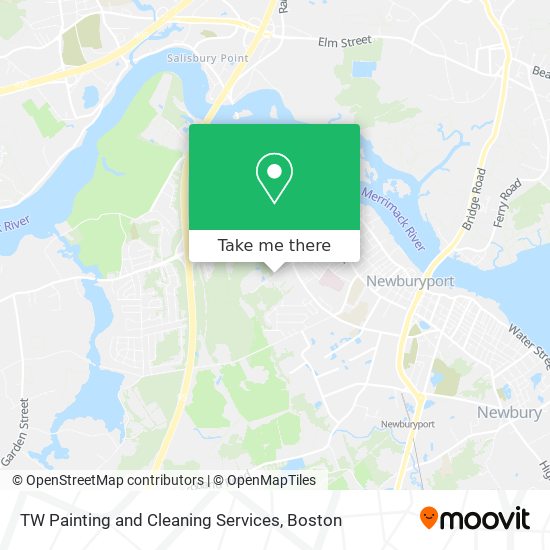 TW Painting and Cleaning Services map