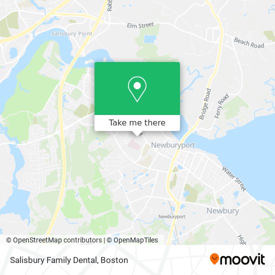 Mapa de Salisbury Family Dental
