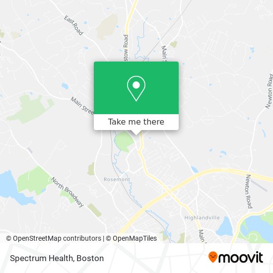 Spectrum Health map