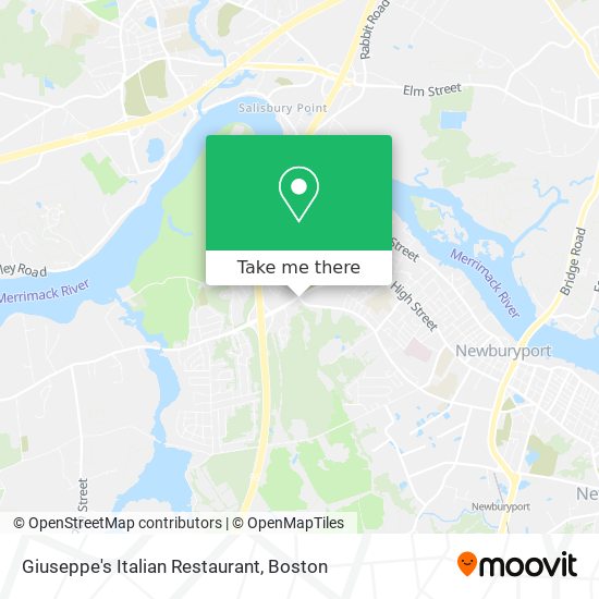 Mapa de Giuseppe's Italian Restaurant