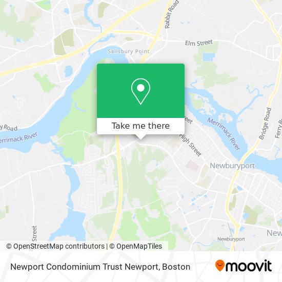 Newport Condominium Trust Newport map