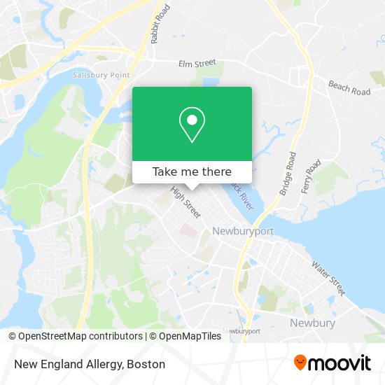 New England Allergy map