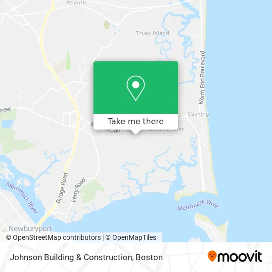 Johnson Building & Construction map