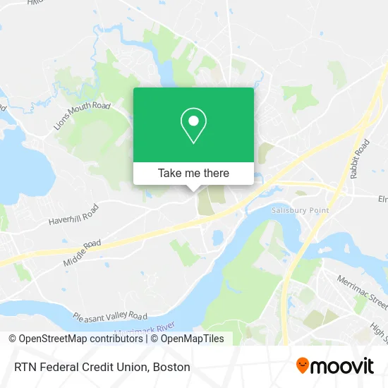 RTN Federal Credit Union map