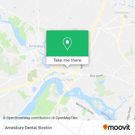 Mapa de Amesbury Dental