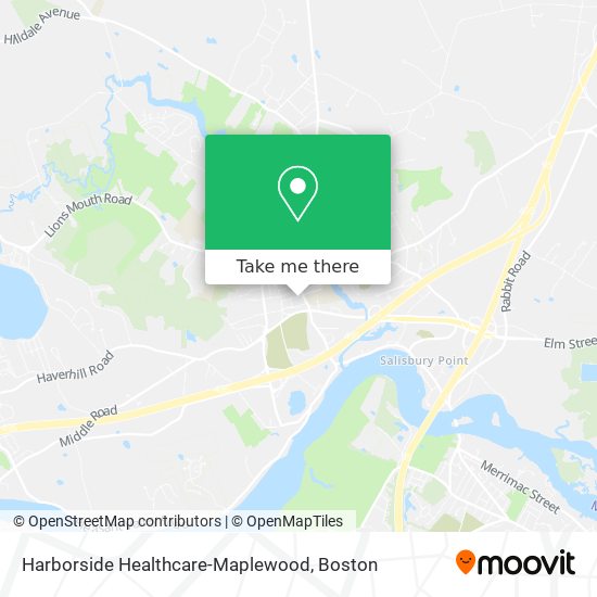 Harborside Healthcare-Maplewood map