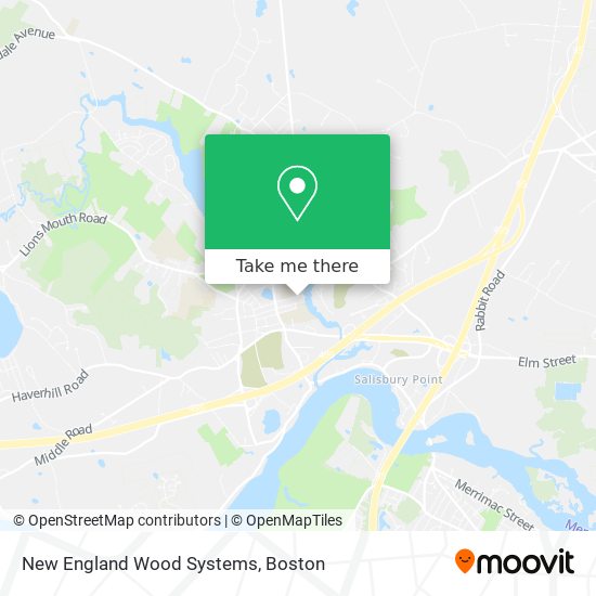 New England Wood Systems map