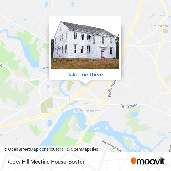 Mapa de Rocky Hill Meeting House