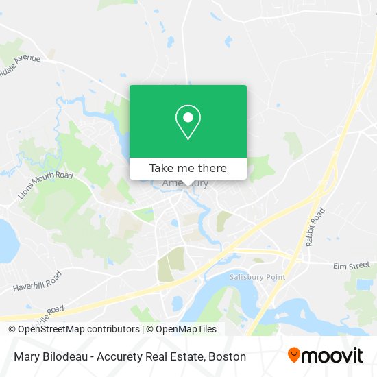 Mary Bilodeau - Accurety Real Estate map