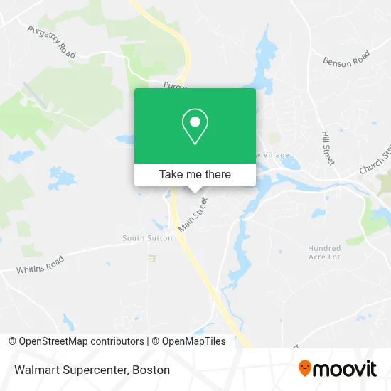 Walmart Supercenter map