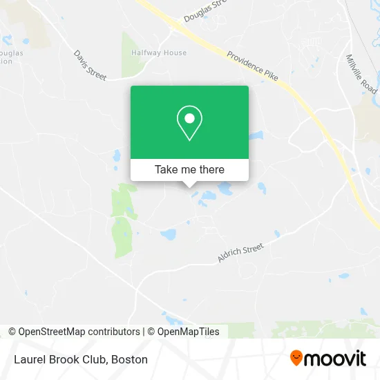 Laurel Brook Club map