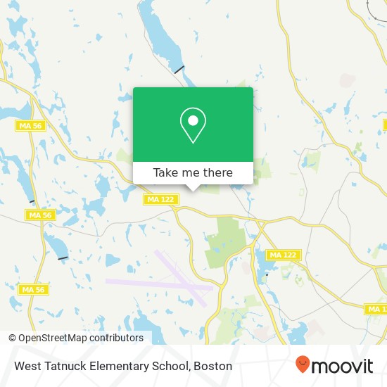 Mapa de West Tatnuck Elementary School