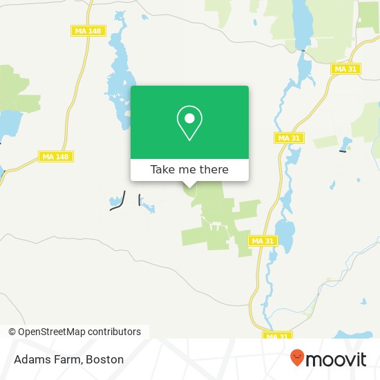 Adams Farm map