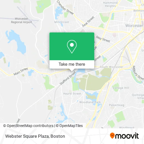 Mapa de Webster Square Plaza