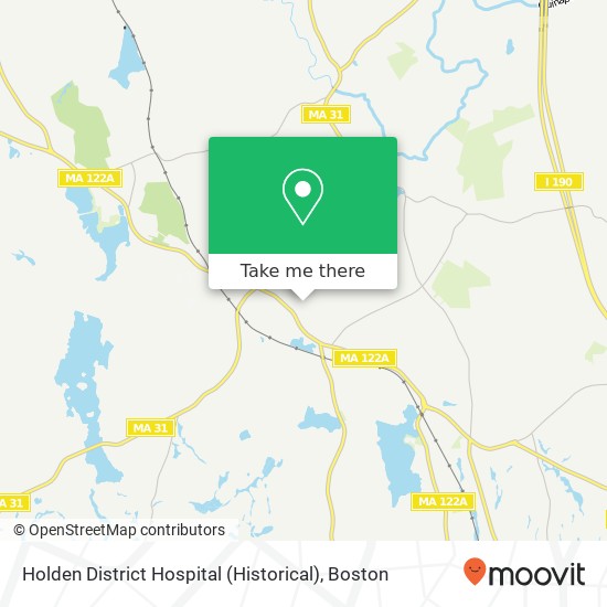 Holden District Hospital (Historical) map