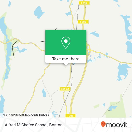 Mapa de Alfred M Chafee School