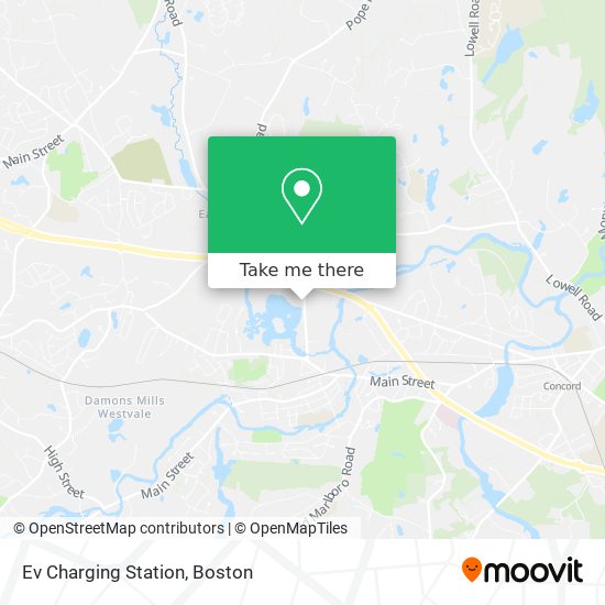 Mapa de Ev Charging Station